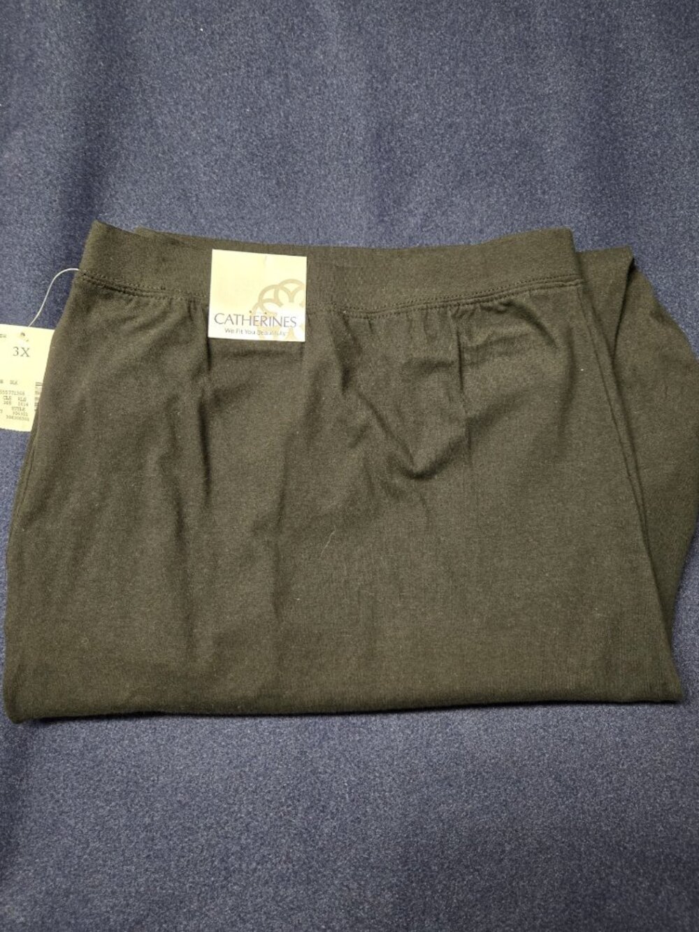 NWT Catherine's 'Suprema' 3X Black Pants!